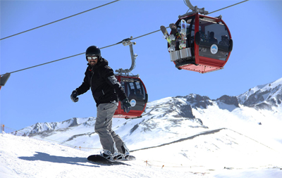 Abdullah Gül University, student, snowboard, Erciyes, Ski, center